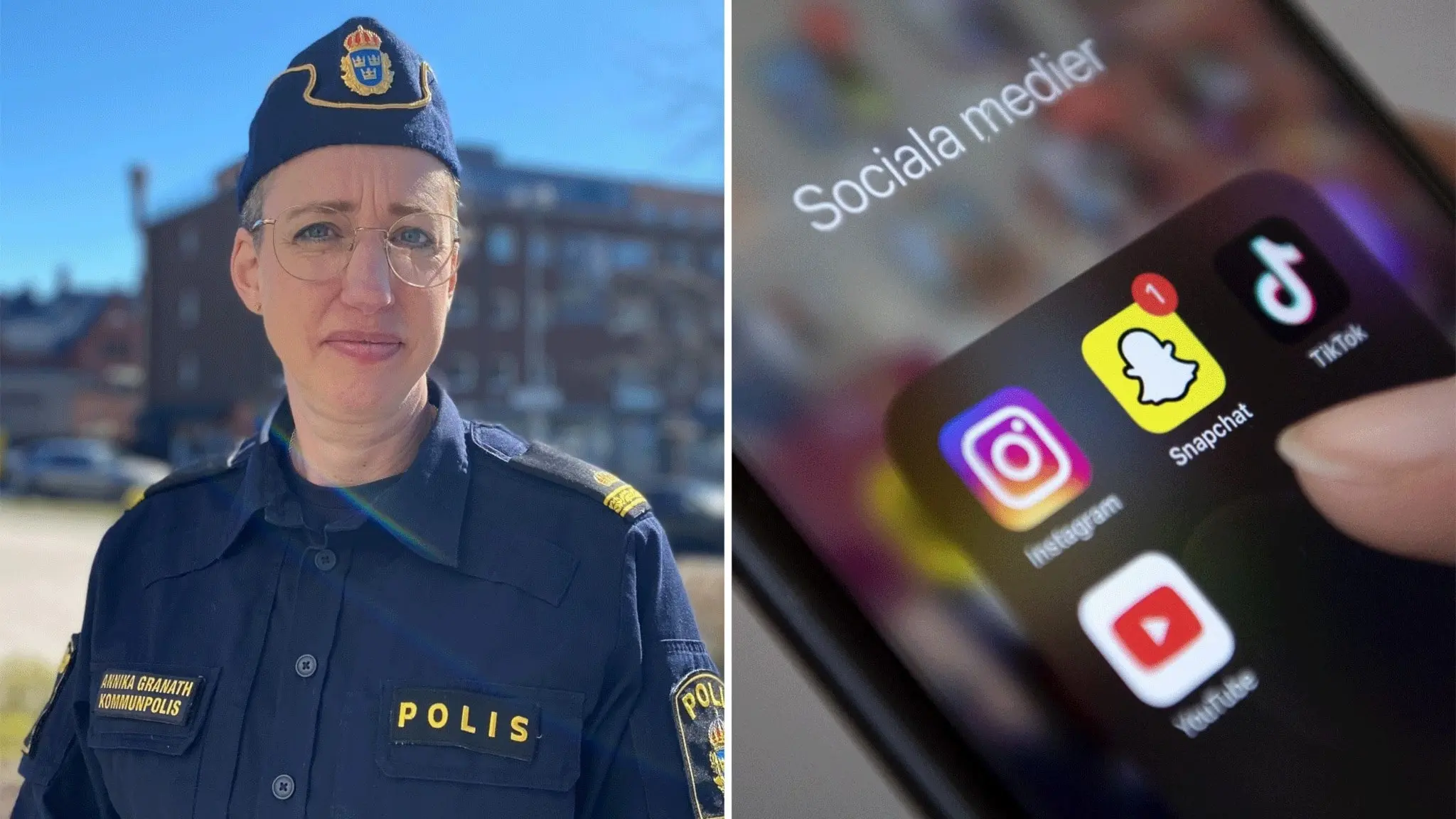 Annika Granath är kommunpolis i Norrköping. Hon vill öka polisens digitala närvaro för att förhindra att barn och unga rekryteras till gängkriminalitet.