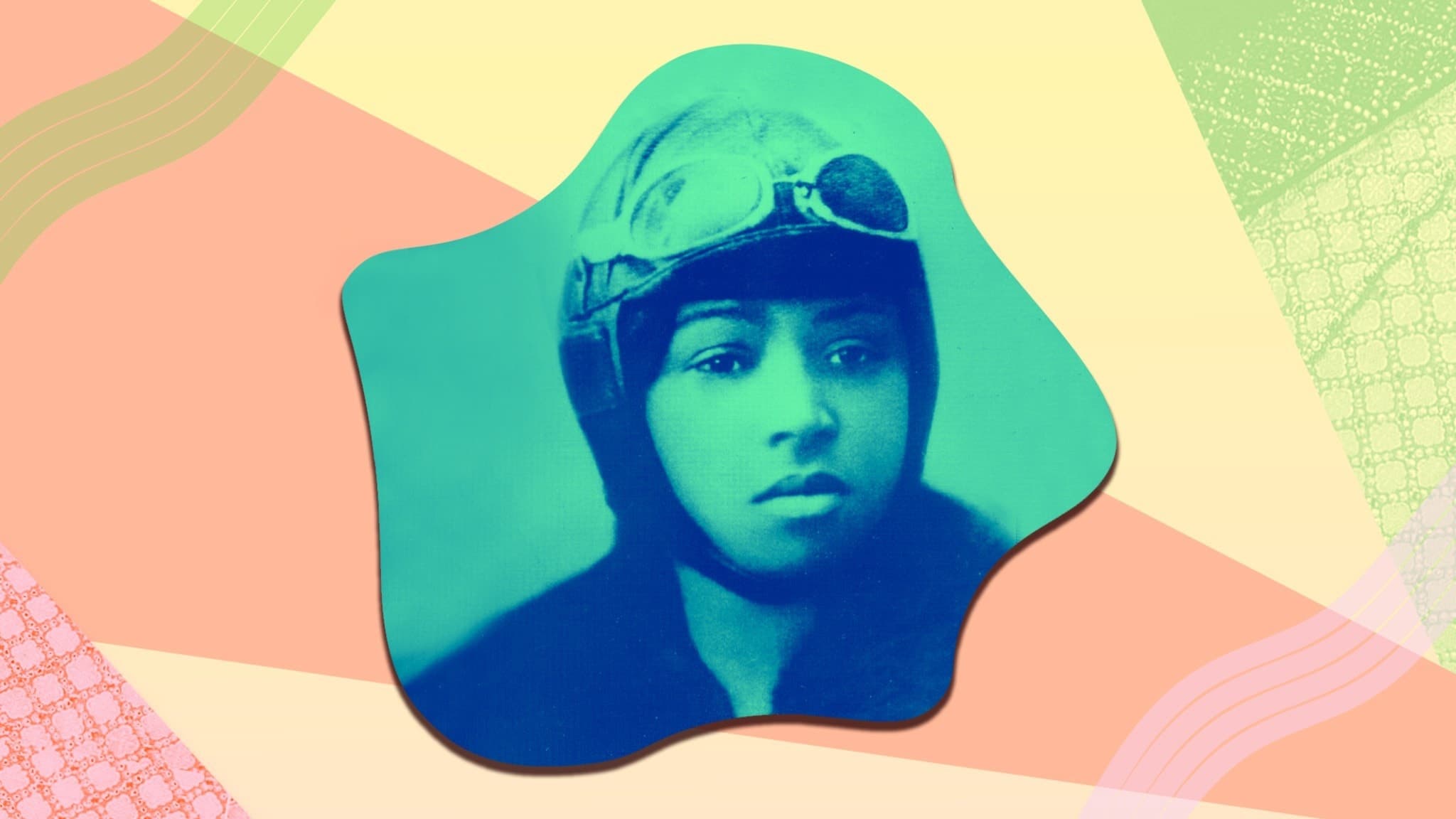 Bild på flygaresset Bessie Coleman