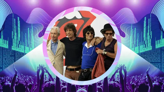 Stilbildande The Rolling Stones har varit verksamma i över sex decennier.