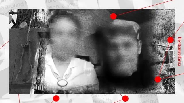 Medlemmar i sekten byggde en avrättningsplats på en gård i Västergötland, där de i hotfulla mejl skrev att lokalpolitiker skulle hängas.