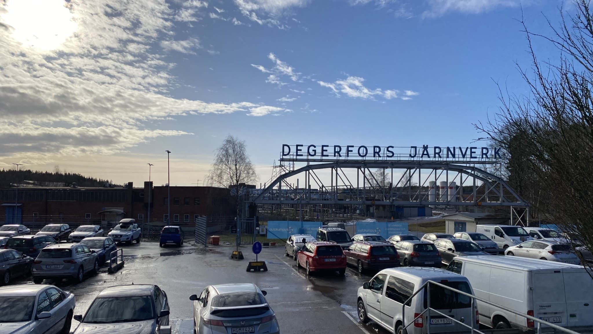 Degerfors järnverk , outokumpu , outo kumpu