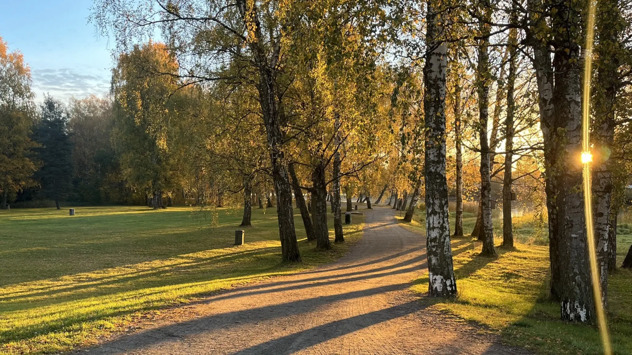 Polisavspärrningar på Gubbholmen i Karlstad
