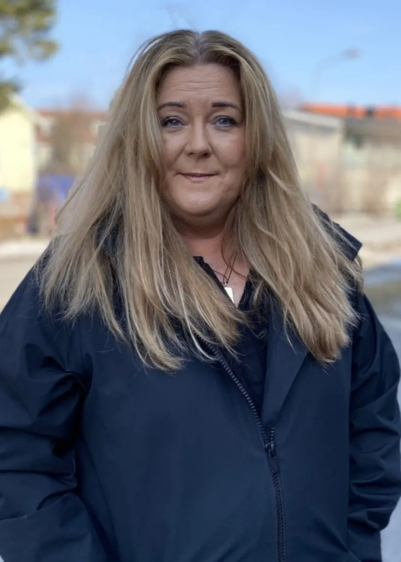 Ingela Högdahl, mamma till barn med behov av personlig assistans. 